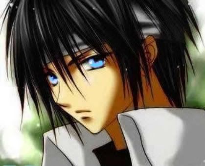 Anime Black Hair Blue Eyes