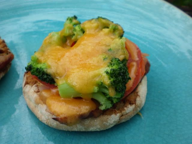 Broccoli and CHeese Breakfast Melts Pictures, Images and Photos