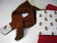 Gingerbread Men Footies w/  YPS shirt Option  ***T-Day Sale Price!