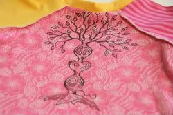 Pink Hearts Peace, Love, Wool Dress 3T