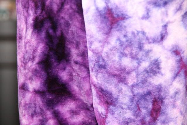 LWI Hand Dyed OBV Yoga Pants purple 2T
