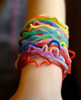 Rubber band bracelets