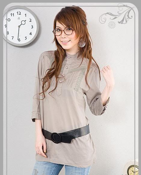 Smart Casual OL Long Blouse (273)