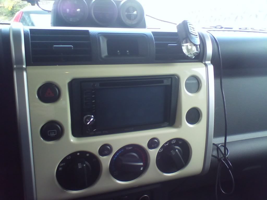 Kenwood DDX512 installed Toyota FJ Cruiser Forum