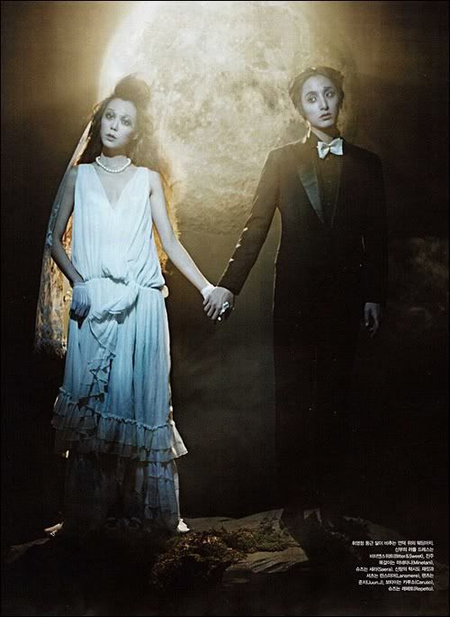 VOGUE Korea,Tim Burton,The Corpse Bride,The Greyest Ghost