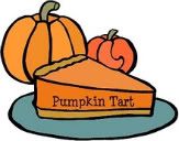 pumpkin tart button