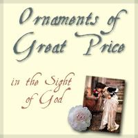 Ornaments of Great Price Button