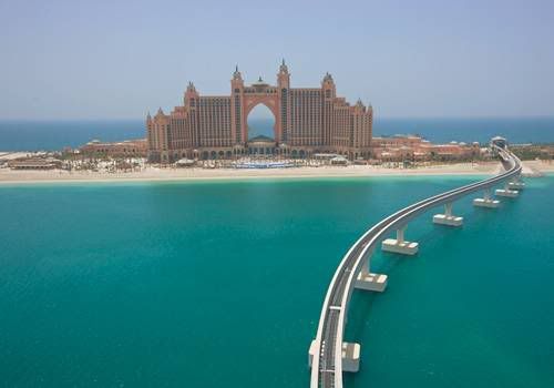Water world ... the Atlantis Hotel in Dubai, one of the world's most anticipated hotels, finally opens its doors on September 24. Situated on 113 acres of the Palm Jumeirah, the hotel boasts over 1539 rooms. Pictures, Images and Photos