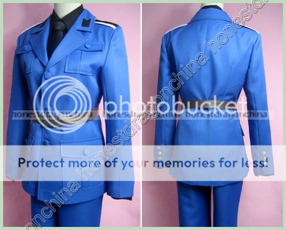 Axis Powers Hetalia Italy Cosplay Costume Uniform APH  