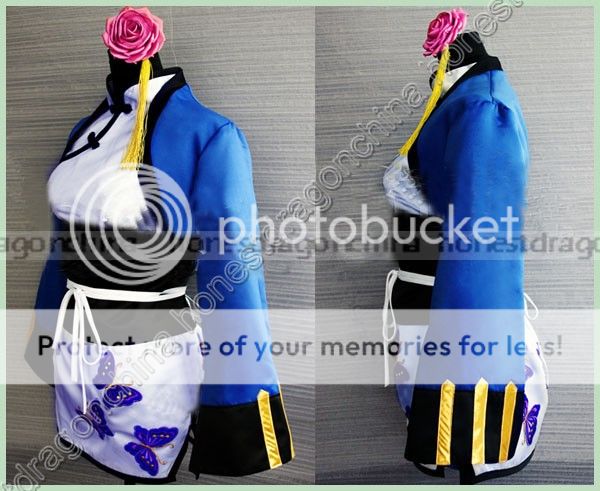 Black Butler Kuroshitsuji Ranmao Cosplay Costume 07  