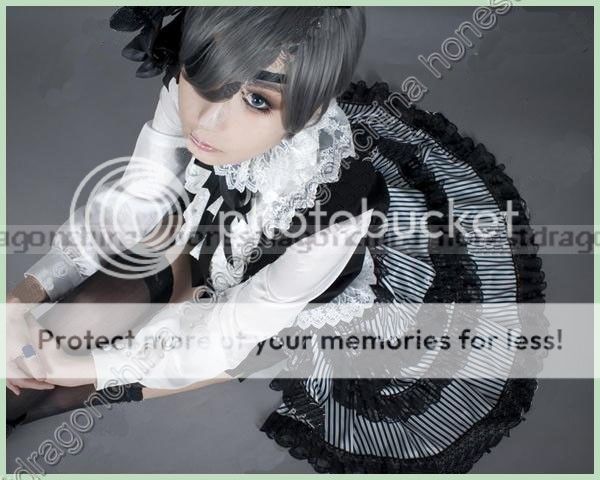 Black Butler Kuroshitsuji Smile CIEL Phantomhiv​e Dress  