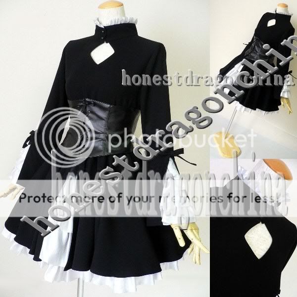 Gothic Lolita Cosplay Kleid Fate/stay night saber A2  