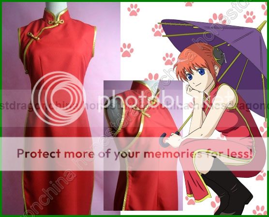 Gintama Silver Soul Kagura Cosplay Costume Gin Tama 2  