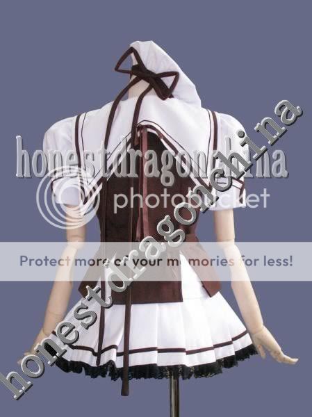 Shuffle Cosplay Costume Japanese School Uniform Summer  