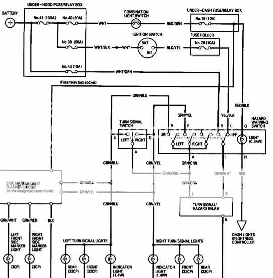 parking light circuit jacked up, not fuse | Team Integra Forums